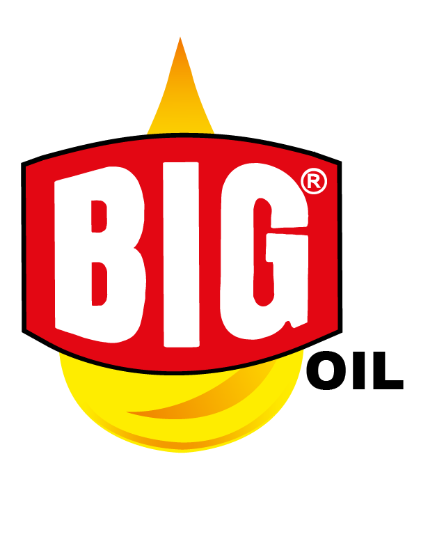 Big Oil Logo Contorno Blanco